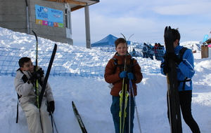 STAGE COMPÉTITION - Journée ski de fond au plateau de Beille (10/02/2017)