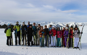 STAGE COMPÉTITION - Journée ski de fond au plateau de Beille (10/02/2017)