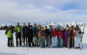 STAGE COMPÉTITION - Journée ski de fond au plateau de Beille (10/02/2017)