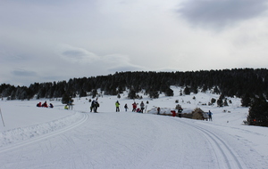 STAGE COMPÉTITION - Journée ski de fond au plateau de Beille (10/02/2017)