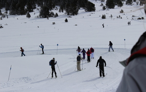 STAGE COMPÉTITION - Journée ski de fond au plateau de Beille (10/02/2017)