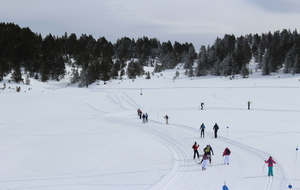 STAGE COMPÉTITION - Journée ski de fond au plateau de Beille (10/02/2017)