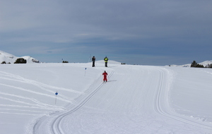 STAGE COMPÉTITION - Journée ski de fond au plateau de Beille (10/02/2017)
