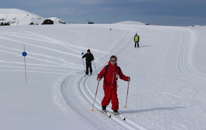 STAGE COMPÉTITION - Journée ski de fond au plateau de Beille (10/02/2017)