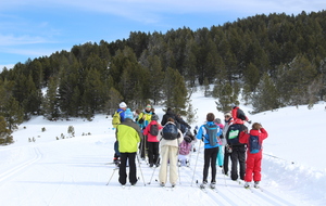 STAGE COMPÉTITION - Journée ski de fond au plateau de Beille (10/02/2017)