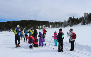 STAGE COMPÉTITION - Journée ski de fond au plateau de Beille (10/02/2017)