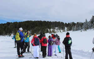 STAGE COMPÉTITION - Journée ski de fond au plateau de Beille (10/02/2017)