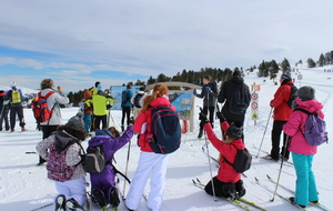 STAGE COMPÉTITION - Journée ski de fond au plateau de Beille (10/02/2017)