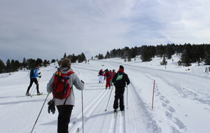 STAGE COMPÉTITION - Journée ski de fond au plateau de Beille (10/02/2017)