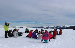 STAGE COMPÉTITION - Journée ski de fond au plateau de Beille (10/02/2017)