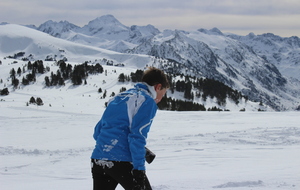 STAGE COMPÉTITION - Journée ski de fond au plateau de Beille (10/02/2017)