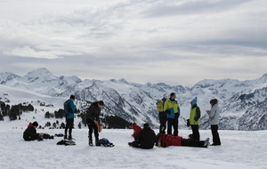 STAGE COMPÉTITION - Journée ski de fond au plateau de Beille (10/02/2017)