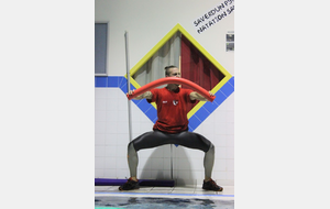 Téléthon 2017 organisé par le SPNS avec aquagym, aquabike, initiation au sauvetage sportif, baptêmes de plongée avec le Club Sub-Aquatique de Saverdun, relais d'1km par les apnéiste et initiation à l'apnée par le club d'apnée saverdunois Inspyr'Apnée (2/12/2017)