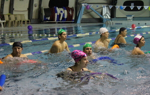 Téléthon 2017 organisé par le SPNS avec aquagym, aquabike, initiation au sauvetage sportif, baptêmes de plongée avec le Club Sub-Aquatique de Saverdun, relais d'1km par les apnéiste et initiation à l'apnée par le club d'apnée saverdunois Inspyr'Apnée (2/12/2017)