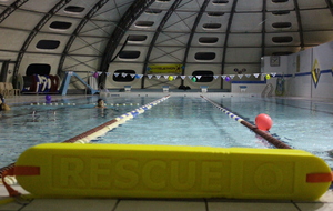 Téléthon 2017 organisé par le SPNS avec aquagym, aquabike, initiation au sauvetage sportif, baptêmes de plongée avec le Club Sub-Aquatique de Saverdun, relais d'1km par les apnéiste et initiation à l'apnée par le club d'apnée saverdunois Inspyr'Apnée (2/12/2017)