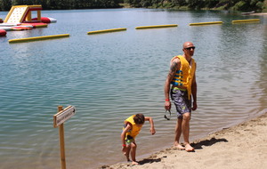 Fête du club à AquaPlayPark au lac de la Ginestière (23/06/2018)