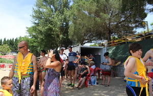 Fête du club à AquaPlayPark au lac de la Ginestière (23/06/2018)