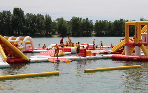 Fête du club à AquaPlayPark au lac de la Ginestière (23/06/2018)