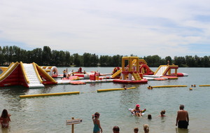 Fête du club à AquaPlayPark au lac de la Ginestière (23/06/2018)