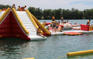 Fête du club à AquaPlayPark au lac de la Ginestière (23/06/2018)