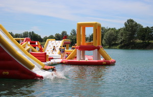 Fête du club à AquaPlayPark au lac de la Ginestière (23/06/2018)