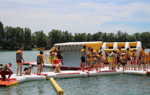 Fête du club à AquaPlayPark au lac de la Ginestière (23/06/2018)