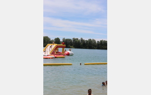 Fête du club à AquaPlayPark au lac de la Ginestière (23/06/2018)