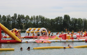 Fête du club à AquaPlayPark au lac de la Ginestière (23/06/2018)