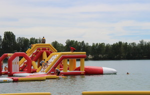 Fête du club à AquaPlayPark au lac de la Ginestière (23/06/2018)