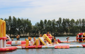 Fête du club à AquaPlayPark au lac de la Ginestière (23/06/2018)