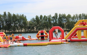 Fête du club à AquaPlayPark au lac de la Ginestière (23/06/2018)