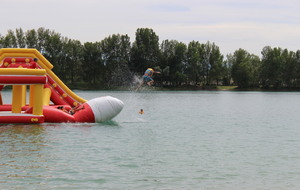 Fête du club à AquaPlayPark au lac de la Ginestière (23/06/2018)