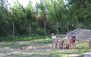 Rangement après la fête du club par les bénévoles et soirée de clôture de la saison avec les bénévoles et le personnel du SPNS (23/06/2018)