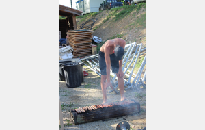 Rangement après la fête du club par les bénévoles et soirée de clôture de la saison avec les bénévoles et le personnel du SPNS (23/06/2018)