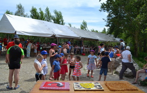 Gateaux réalisés par la boulangerie Pierre Bayle (Saverdun)
Fête du club (23/06/2018)

Photo : Tiffany M.