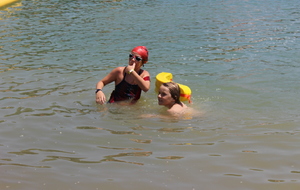 Démonstration de sauvetage sportif par nos nageurs.

Photos Elodie Vianai