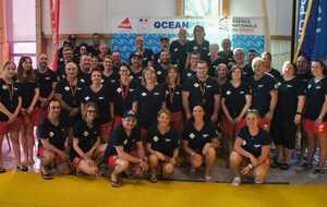 Championnats de France Jeunes de sauvetage sportif, les 4 et 5 mars à Poitiers (86). 
Photo officielle des officiels de la compétition : Stéphanie, du SPNS, était présente.