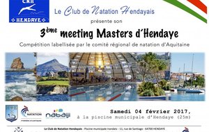 3ème meeting Masters d'Hendaye